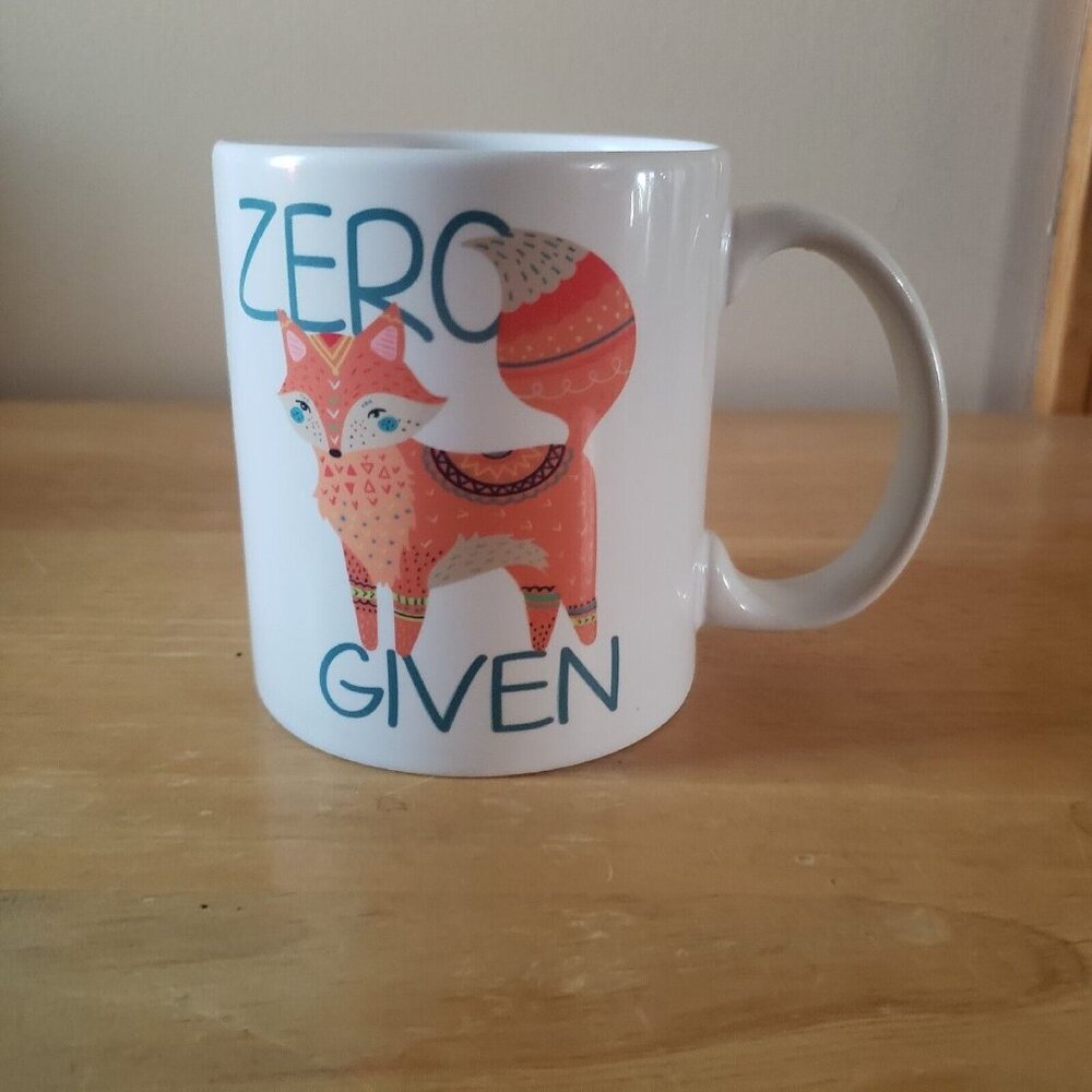 Zero Foxโ Given Funny Ceramic Coffee Mug cup